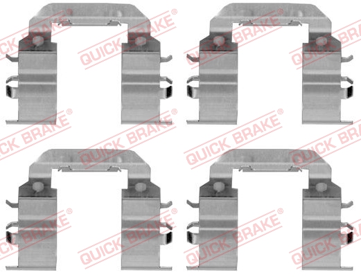QUICK BRAKE Zubehörsatz, Scheibenbremsbelag 1091782