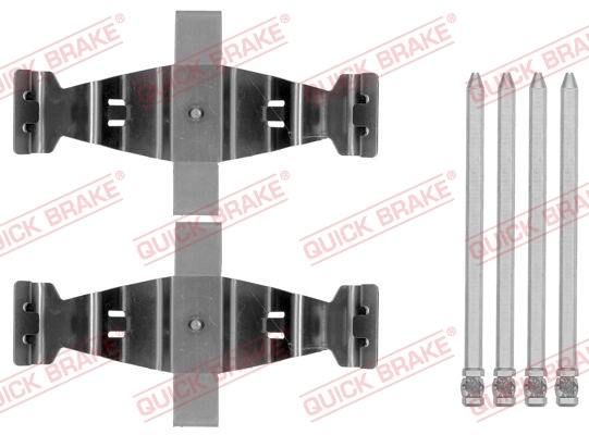 QUICK BRAKE Zubehörsatz, Scheibenbremsbelag 1091786