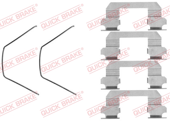 QUICK BRAKE Zubehörsatz, Scheibenbremsbelag 1091789