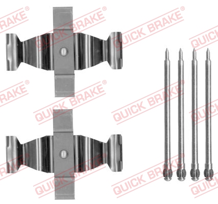 QUICK BRAKE Zubehörsatz, Scheibenbremsbelag 1091803
