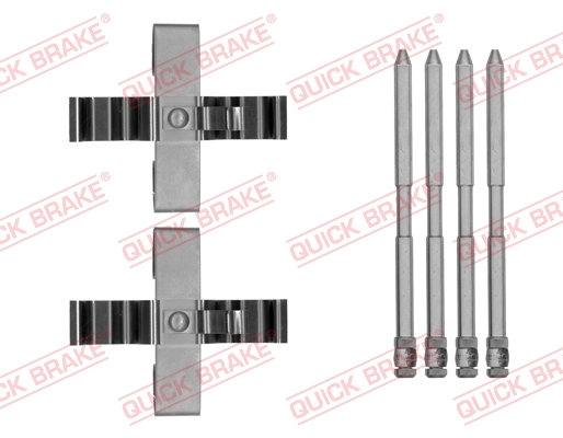 QUICK BRAKE Zubehörsatz, Scheibenbremsbelag 1091809