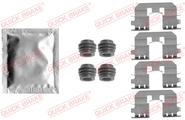 QUICK BRAKE Zubehörsatz, Scheibenbremsbelag 1091810
