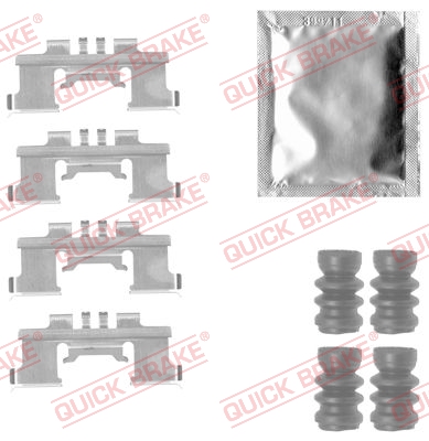 QUICK BRAKE Zubehörsatz, Scheibenbremsbelag 1091812
