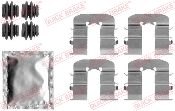 QUICK BRAKE Zubehörsatz, Scheibenbremsbelag 1091814