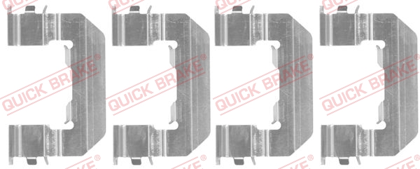 QUICK BRAKE Zubehörsatz, Scheibenbremsbelag 1091824