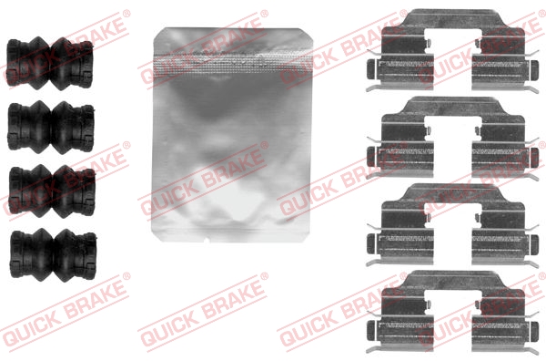 QUICK BRAKE Zubehörsatz, Scheibenbremsbelag 1091832