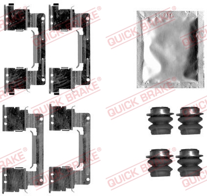 QUICK BRAKE Zubehörsatz, Scheibenbremsbelag 1091838