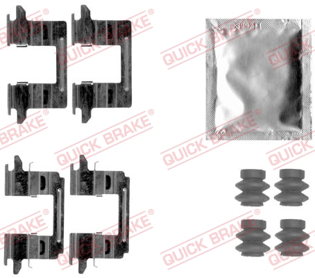QUICK BRAKE Zubehörsatz, Scheibenbremsbelag 1091841