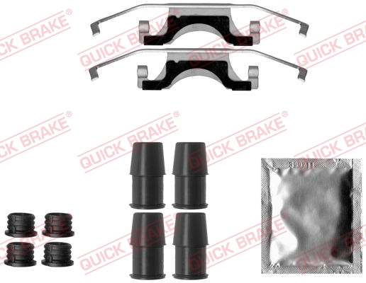 QUICK BRAKE Zubehörsatz, Scheibenbremsbelag 1091843