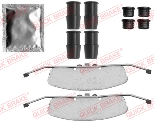 QUICK BRAKE Zubehörsatz, Scheibenbremsbelag 1091846