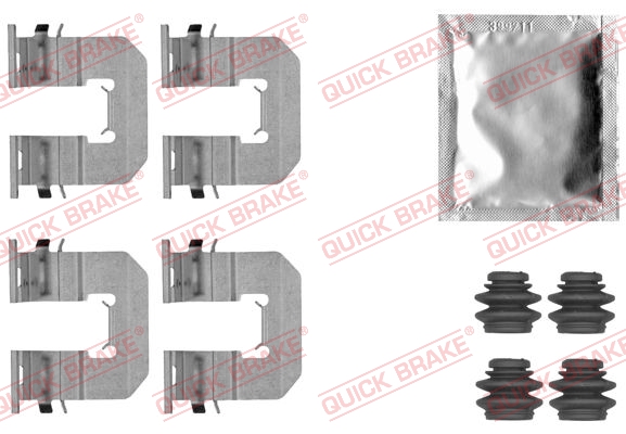 QUICK BRAKE Zubehörsatz, Scheibenbremsbelag 1091856