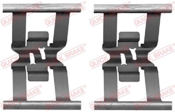 QUICK BRAKE Zubehörsatz, Scheibenbremsbelag 1091898