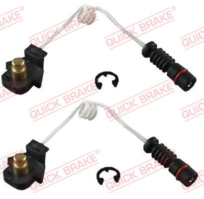 QUICK BRAKE Warnkontakt, Bremsbelagverschleiß ws0184a für Mercedes