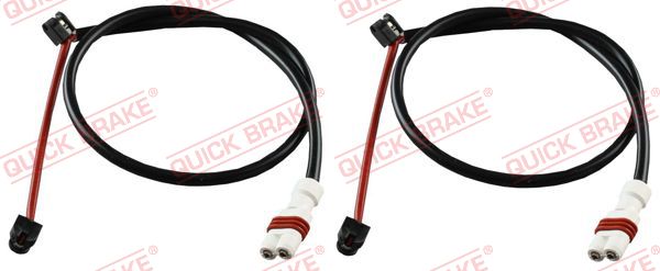 QUICK BRAKE Warnkontakt, Bremsbelagverschleiß ws0344a für Porsche