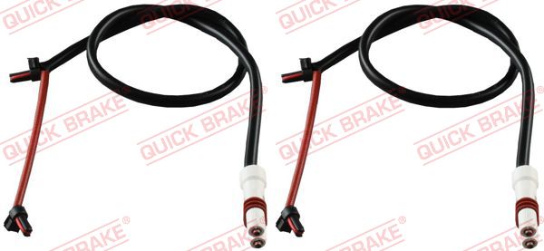 QUICK BRAKE Warnkontakt, Bremsbelagverschleiß ws0349a für Porsche