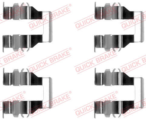 QUICK BRAKE Zubehörsatz, Scheibenbremsbelag 1091199