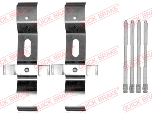QUICK BRAKE Zubehörsatz, Scheibenbremsbelag 1090004