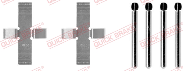 QUICK BRAKE Zubehörsatz, Scheibenbremsbelag 1090902