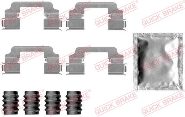 QUICK BRAKE Zubehörsatz, Scheibenbremsbelag 1091826