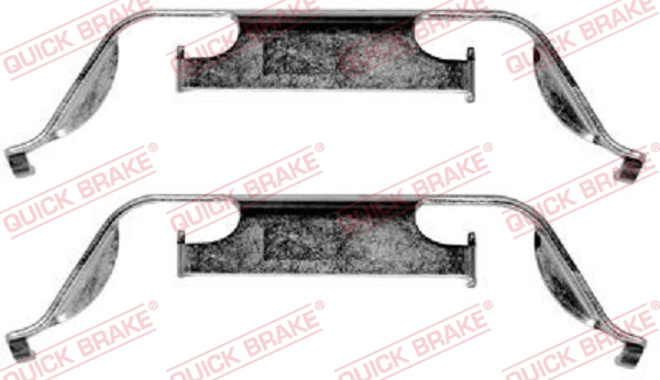 QUICK BRAKE Zubehörsatz, Scheibenbremsbelag 1091222