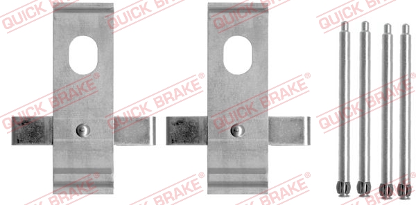 QUICK BRAKE Zubehörsatz, Scheibenbremsbelag 1091634