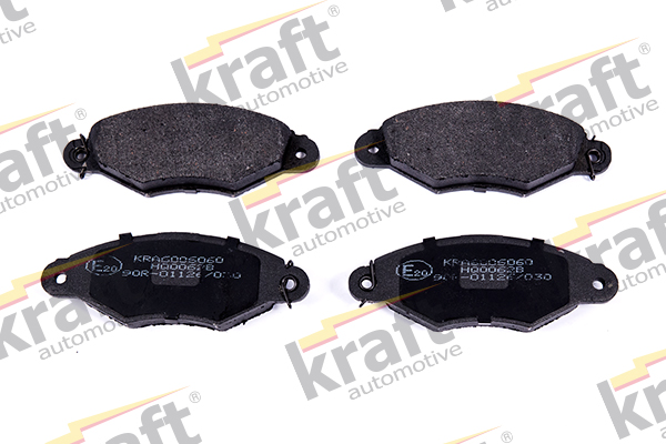 KRAFT AUTOMOTIVE Bremsbelagsatz, Scheibenbremse 6006060 Vorderachse für Citroën Peugeot RENAULT
