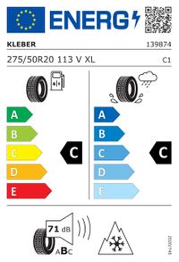 Kleber Winterreifen "275/50 R20 113V XL - Krisalp HP 3", Art.-Nr. 139874