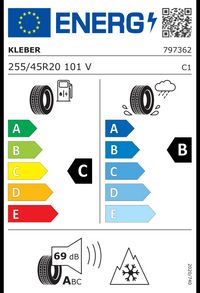 Kleber Winterreifen "255/45 R20 101V, SUV - Krisalp HP 3", Art.-Nr. 797362