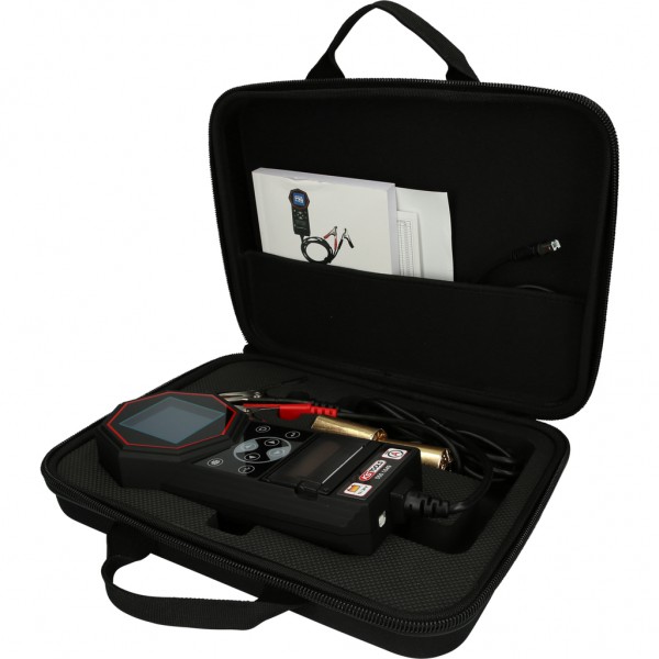 KS TOOLS Prüfgerät, Batterie 12V / 24V Digital-Batterie- und Ladesystemtester mit integriertem Drucker 5501649