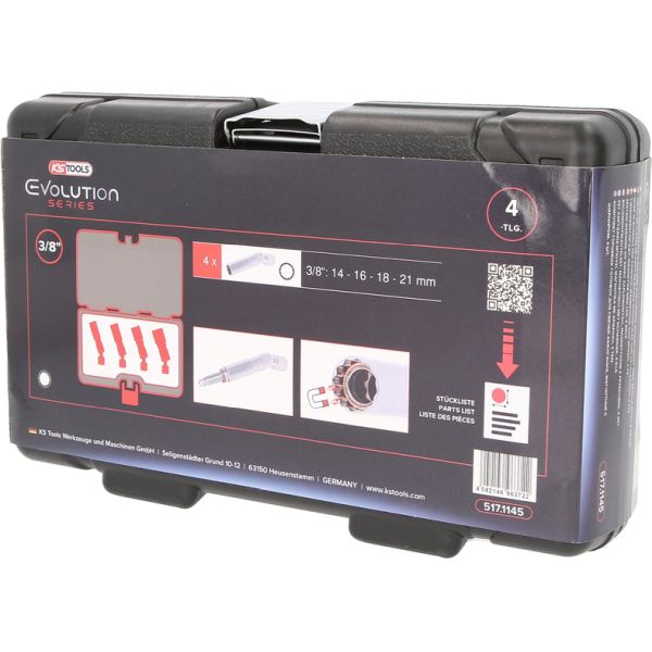 KS TOOLS Steckschlüsselsatz, Zündkerze 5171145
