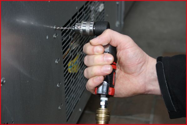 Ks Tools 3/8Slimpower Mini-Druckluft-Winkelbohrmaschine - Image 5