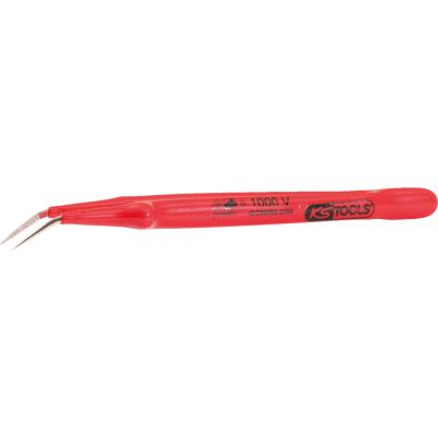 KS-Tools 117.1624 Pinzette mit Schutzisolierung gebogen 15,5mm Chrom Vanadium - Image 5