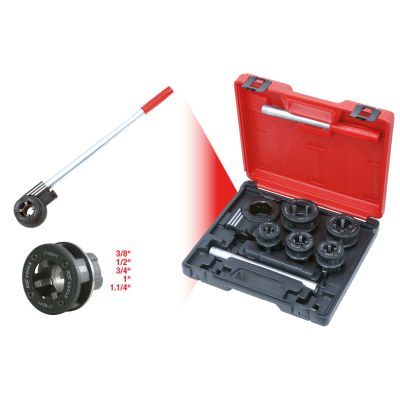 Ks Tools Gewinde-Schneidkluppen-Satz 3/8-1.1/4, 8-tlg [Hersteller-Nr. 903.3300] - Image 8