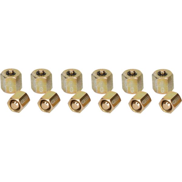KS TOOLS Verschlussmuttern-Satz, Injektor 1501835
