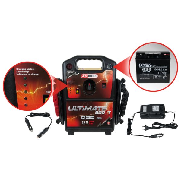 KS TOOLS Batterie, Starthilfegerät 5501810