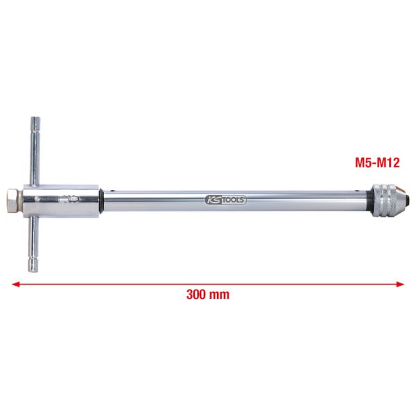 KS TOOLS Ratschenhalter, Gewindebohrer 3310675
