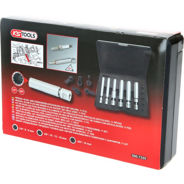 KS TOOLS Steckschlüsselsatz, Zündkerze 5007325