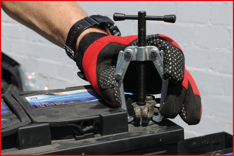 KS TOOLS Abzieher, Batteriepolklemme 7001166