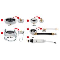 KS-TOOLS Entl�fterstutzen-Set, Art.-Nr. 160.0785