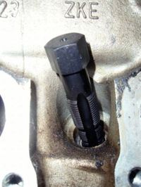 KS-TOOLS Gewindeschneidwerkzeugsatz, Z�ndkerze, Art.-Nr. 150.1280