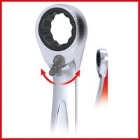 KS-TOOLS Ratschen-Doppelringschl�ssel, Art.-Nr. 503.4571