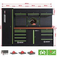 KS-TOOLS Arbeitsplatte, Werkbank, Art.-Nr. 512.5500