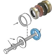 KS-TOOLS Ausziehersatz, Wellendichtring, Art.-Nr. 700.1280