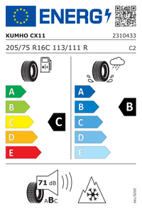 Kumho Ganzjahresreifen "[Kumho] 205/75R16 113/111R - PorTran 4S CX11", Art.-Nr. 2310433