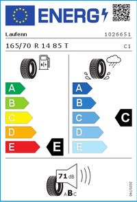Laufenn Sommerreifen "165/70 R14 85T XL 4PR SBL - G Fit EQ+ LK41", Art.-Nr. 1026651