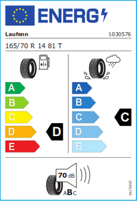 Laufenn Sommerreifen "[Laufenn] 165/70R14 81T - G Fit EQ+ LK41", Art.-Nr. 1030576