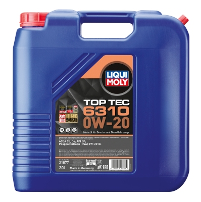 LIQUI MOLY Motoröl Top Tec 6310 0W-20 [20 L] 21877 20l