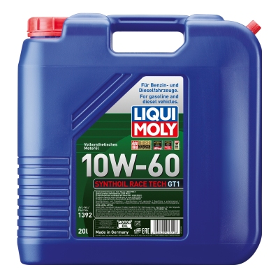 LIQUI MOLY Motoröl Synthoil Race Tech GT1 10W-60 [20L] 1392 20l
