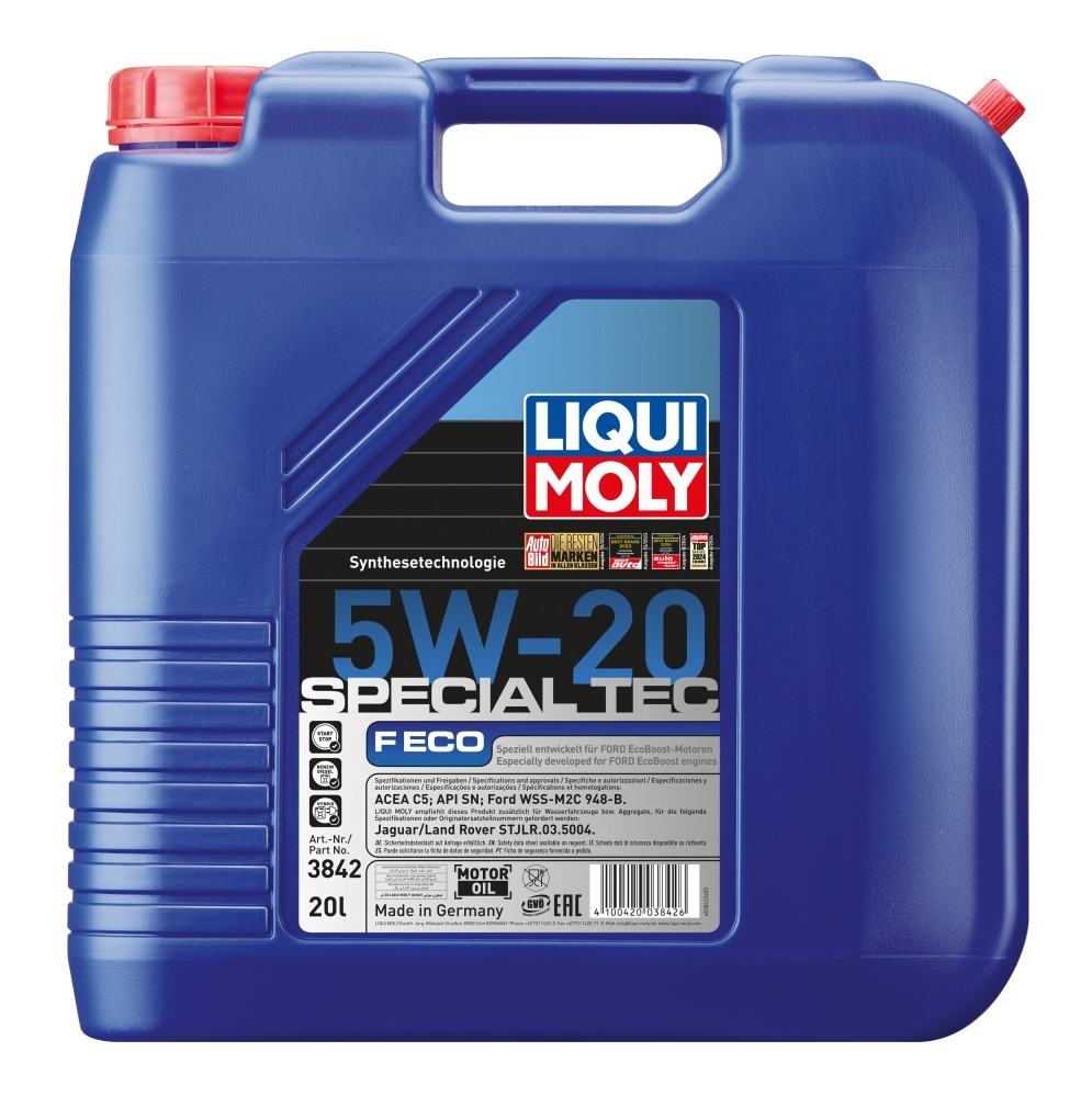 LIQUI MOLY Motoröl Special Tec F ECO 5W-20 [20L] 3842 20l