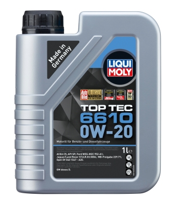 LIQUI MOLY Motoröl Top Tec 6610 0W-20 [1 L] 21660 1l
